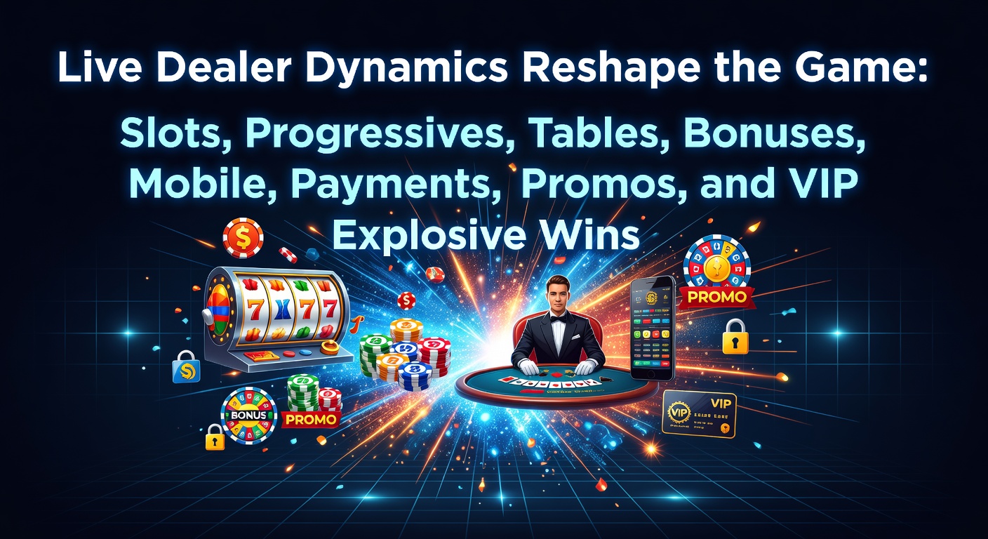 Dynamic live dealer table with integrated slot elements and progressive jackpot displays, showing real-time player interactions and bonus activations