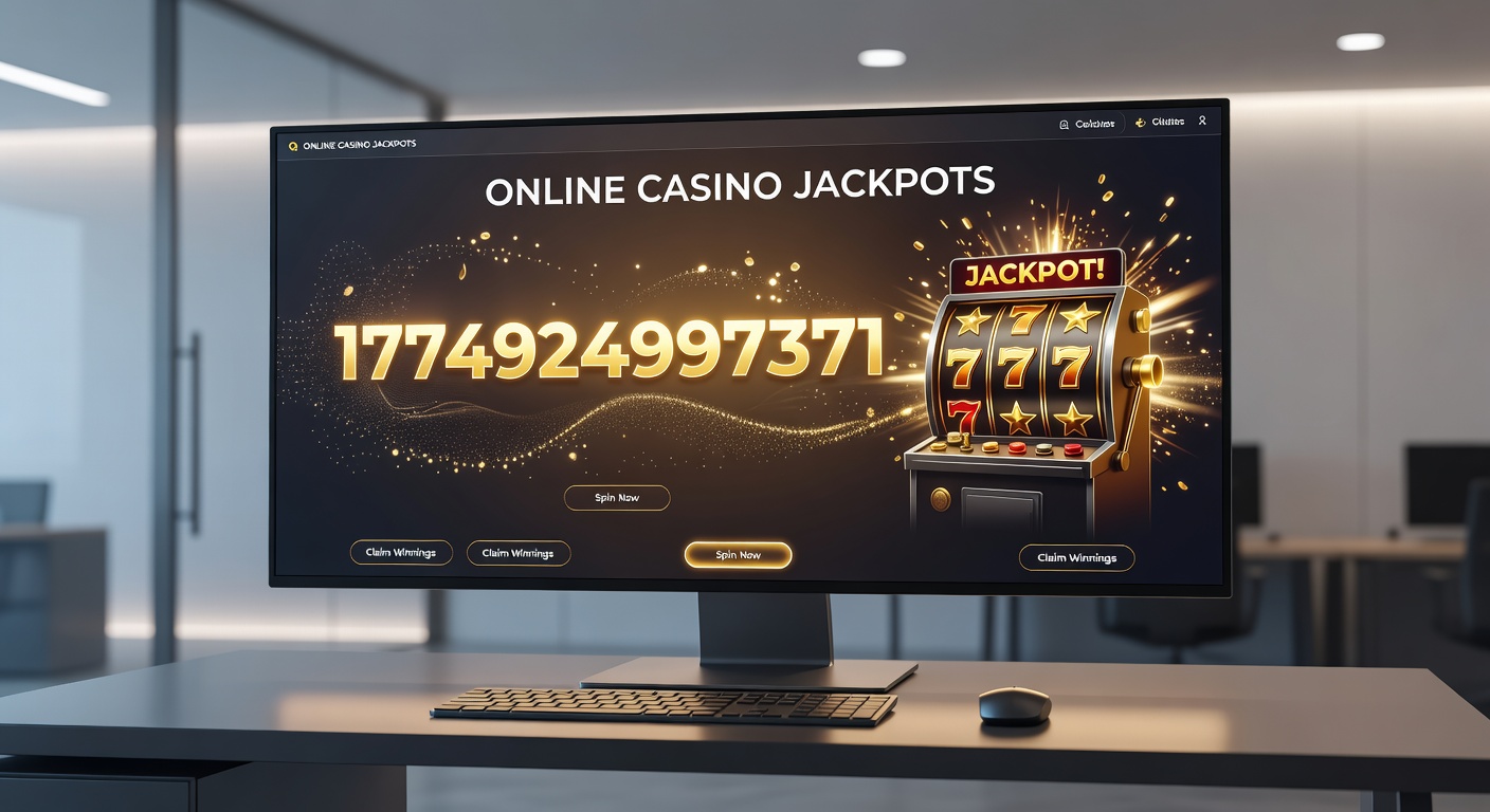 Close-up of a player's screen capturing the exact moment a progressive jackpot hits, confetti animations exploding amid seven-figure prize display and celebration graphics