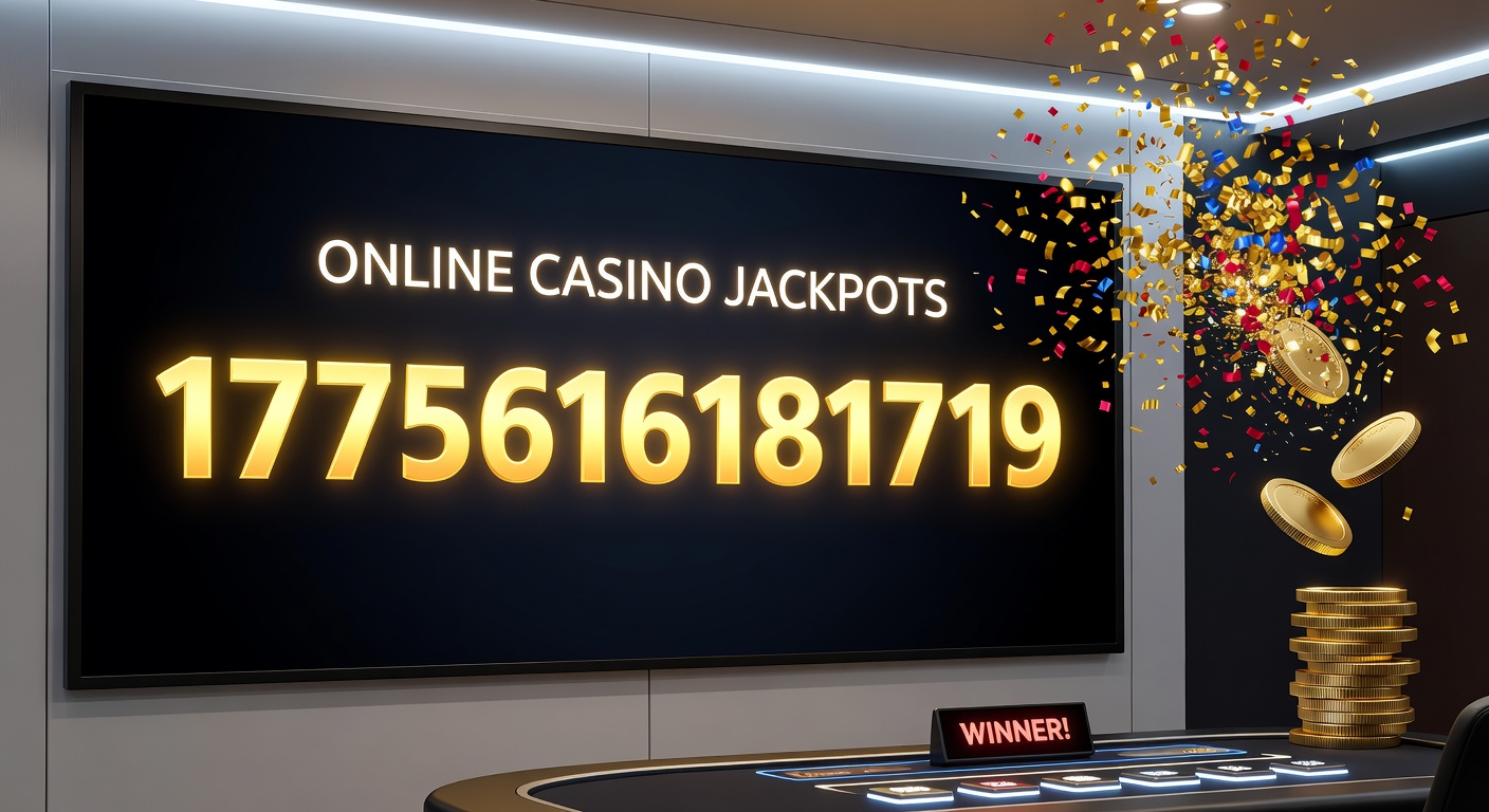 Vibrant slot machine screen displaying a massive jackpot payout with cascading coins and excited player animation