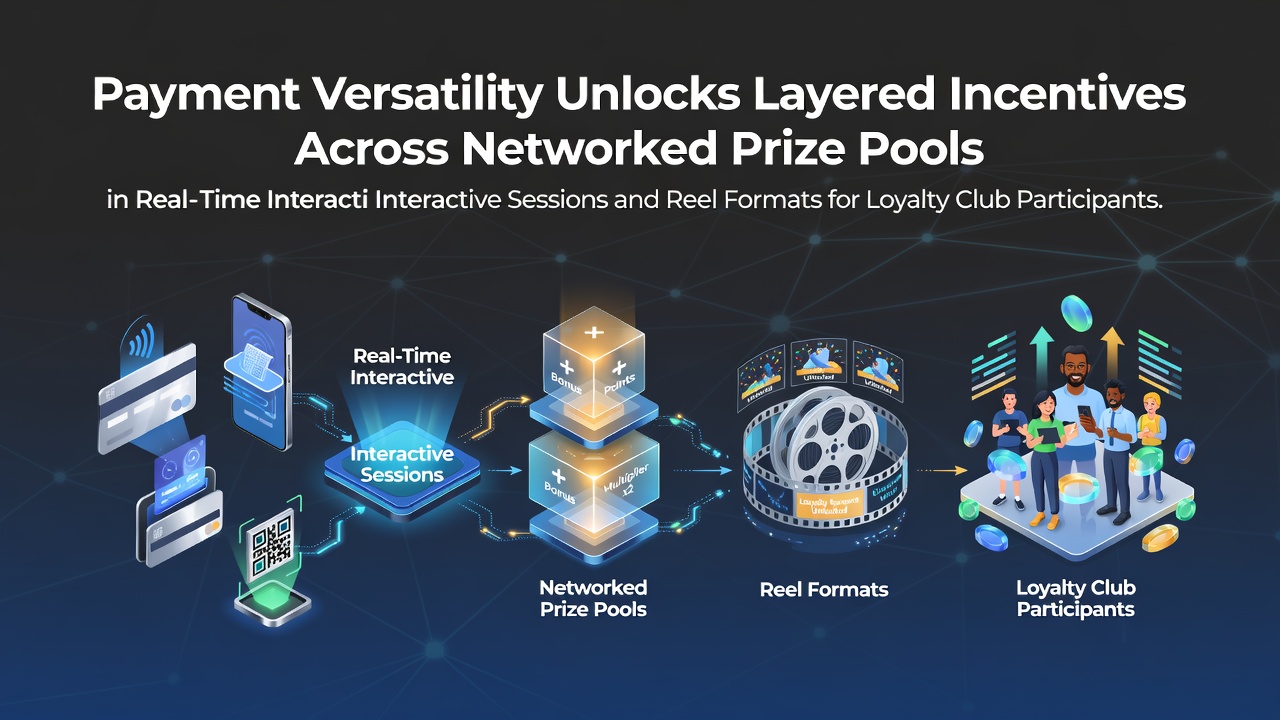 Payment systems connecting loyalty rewards across interactive gaming sessions and reel-based formats